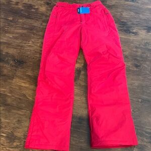 Men’s Columbia Red Snow Pants